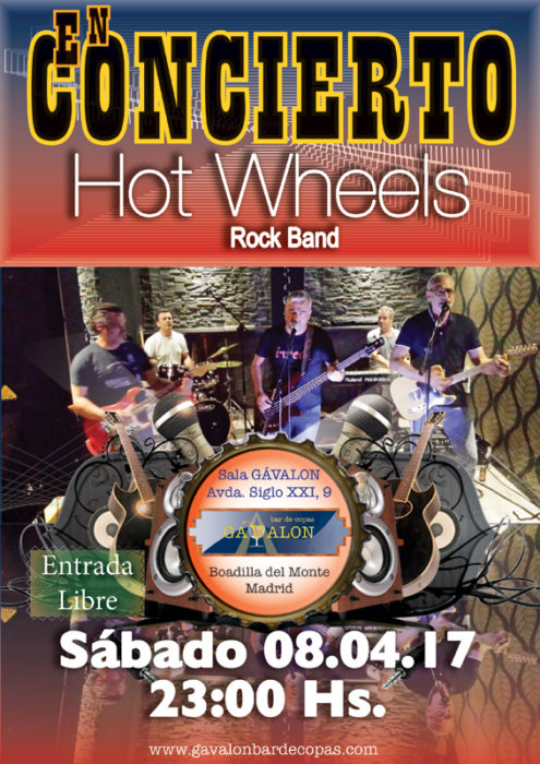 concierto hot wheels